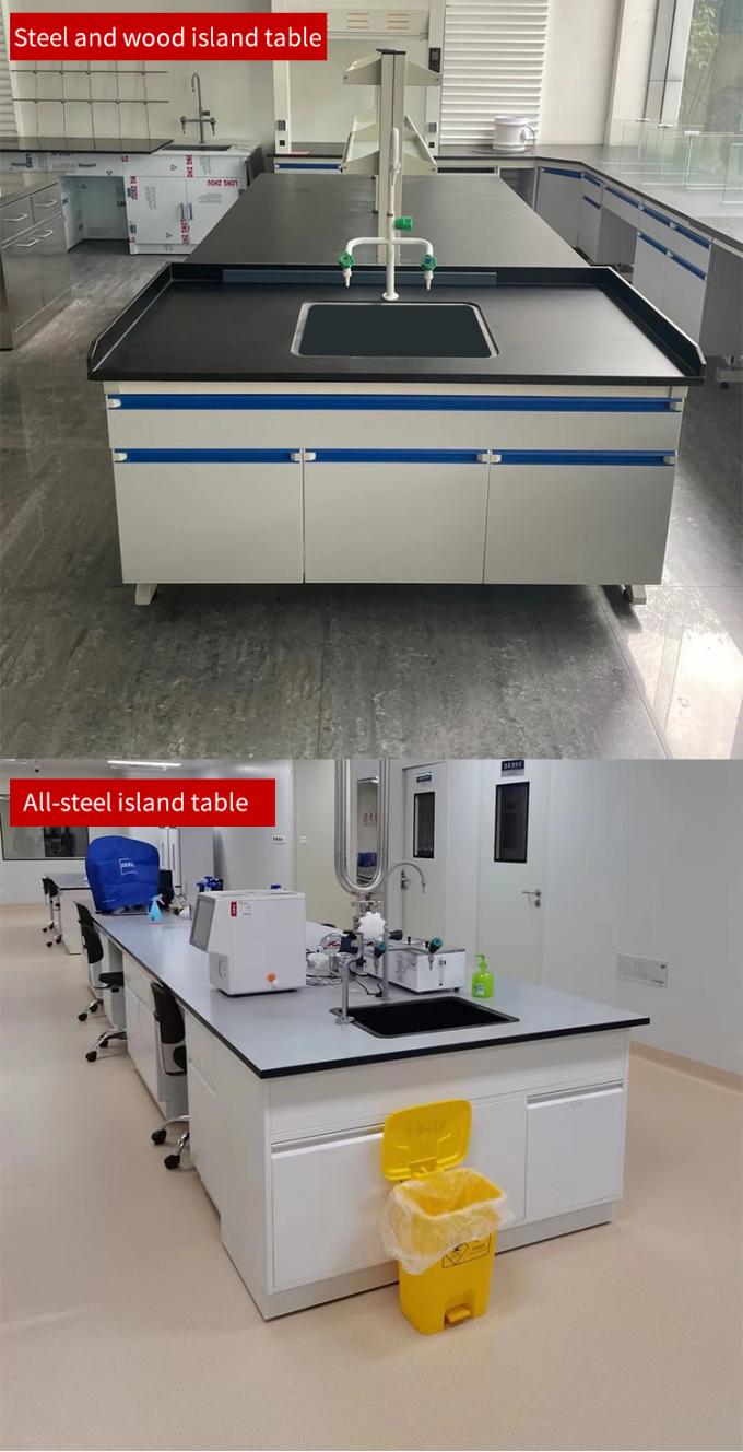 Produttori di banchi di laboratorio di chimica in acciaio di buona qualità e personalizzati per un funzionamento efficiente e affidabile 8