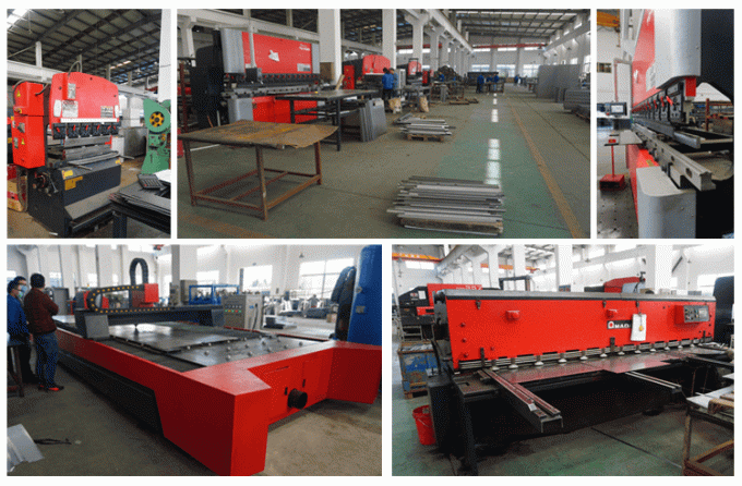 Struttura orizzontale Cappuccio chimico Armadio di fumo di laboratorio con lavaggio - Illuminazione LED efficiente 4