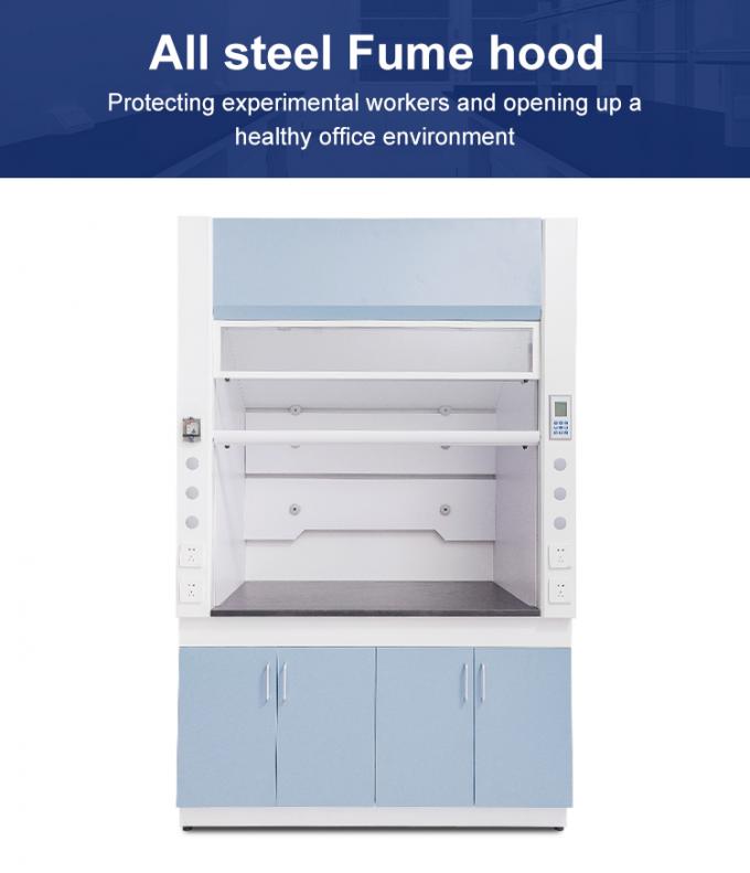 Cappuccio di fumo di laboratorio con filtro di carbonio attivo in vendita con caratteristiche personalizzate 0