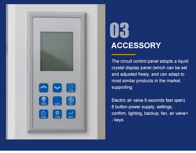 Cappuccio di fumo di laboratorio con filtro di carbonio attivo in vendita con caratteristiche personalizzate 3