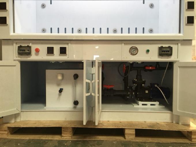 Cappuccio di laboratorio a parete con serbatoio di lavaggio a basso rumore 3