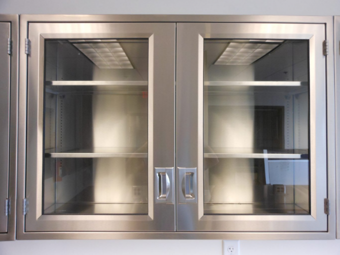 Alcali fisso del banco di laboratorio di acciaio inossidabile della scuola resistente 8