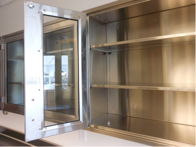 Alcali fisso del banco di laboratorio di acciaio inossidabile della scuola resistente 7