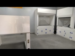 Cappucci di fumetto per acido perclorico ad alto livello di sicurezza con sistema di lavaggio per applicazioni industriali