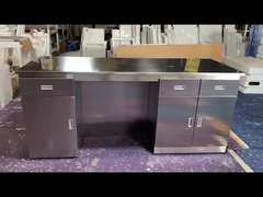 L'assistenza sociale pratica Multiscene del banco di laboratorio di acciaio inossidabile del metallo impermeabilizza