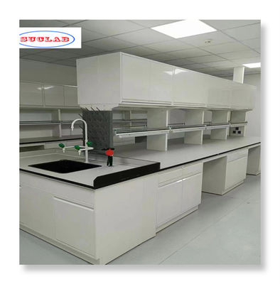 Standard Blue Chemistry Laboratory Furniture Laboratory Bench per operazioni di laboratorio efficienti