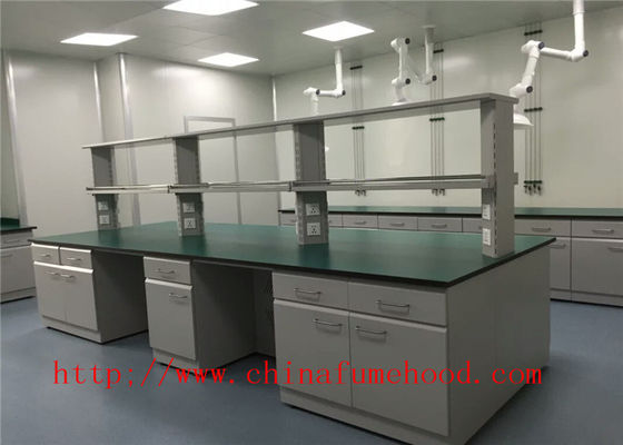 Buon prezzo Il laboratorio di chimica d'acciaio pieno presenta lo SGS solido di piani di lavoro di 12.7mm certificato in linea