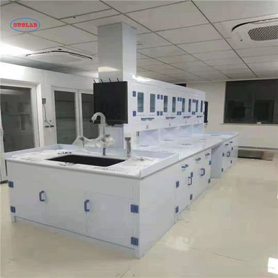 Buon prezzo Laboratorio durevole del banco dell'isola della scuola, Tabella modulare resistente chimica del laboratorio in linea