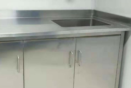 Buon prezzo Mobilia del laboratorio di acciaio inossidabile della scuola con passività di superficie dei piedi regolabili in linea