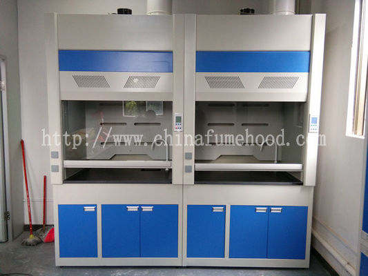 Buon prezzo cappuccio d'acciaio del vapore di larghezza di 1500mm, cappuccio dello scarico del laboratorio di Benchtop della resina fenolica in linea