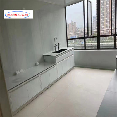 Buon prezzo Standard laboratorio di chimica banco di lavoro Organizzare i vostri esperimenti con 2 compartimenti in linea