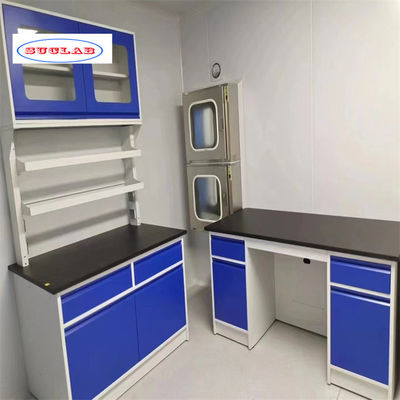 Buon prezzo Caso di laboratorio di laboratorio di laboratorio di chimica blu - 2 maniglie per una migliore manovrabilità in linea