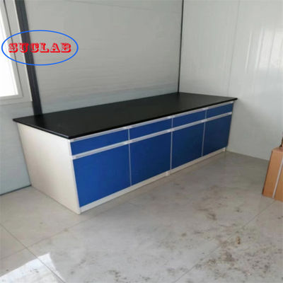 Buon prezzo C Quadro banco di lavoro di laboratorio di chimica con tavolo di lavoro di laboratorio di alta sicurezza in linea