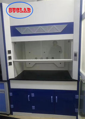 Buon prezzo Moderno armadio di fumo di laboratorio con illuminazione a LED e rubinetto del gas in linea