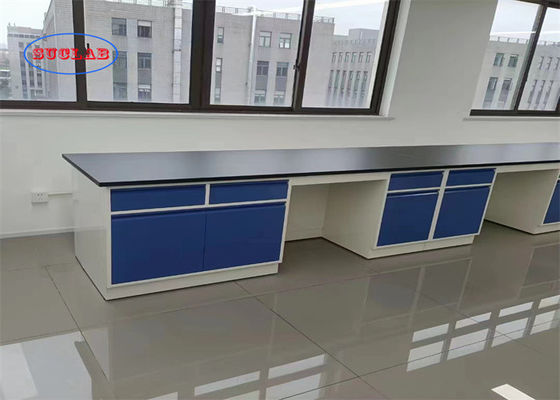 Buon prezzo Laboratorio di chimica personalizzabile Mobile di laboratorio banco di lavoro Hong Kong con struttura integrata in linea