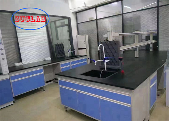 Buon prezzo Resina fenolica o resina epossidica Worktop Laboratorio di chimica banco di lavoro di laboratorio Isola banco con DTC105 DEG Cerniere in linea