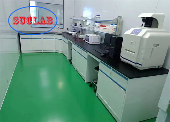 Buon prezzo Epoxy Resin Lab Wall Bench Hong Kong con serbatoio a manico lineare non saldato in linea