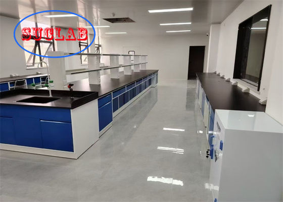 Buon prezzo Epoxide nero di resina di laboratorio Casework Hong Kong con maniglia lineare non saldata in linea