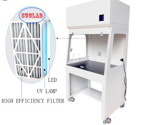 Buon prezzo Produttori di cappucci di filtro di fumo di laboratorio in acciaio completo standard con sistema di controllo touch screen LCD per laboratori di chimica e scuole in linea