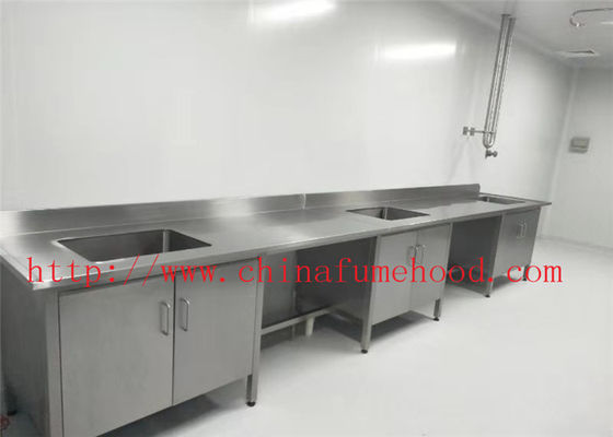 Buon prezzo Personalizzi ha reso a 304 la mobilia del laboratorio di acciaio inossidabile banco da lavoro di pulizia popolare del banco del lavandino di acciaio inossidabile in linea
