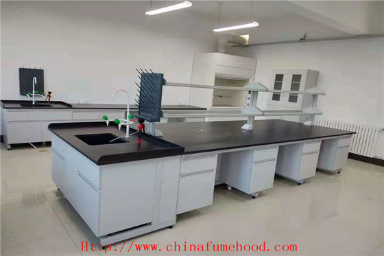 Buon prezzo Mobilia del laboratorio di resistenza ad alta temperatura/banco da lavoro di legno del laboratorio in linea
