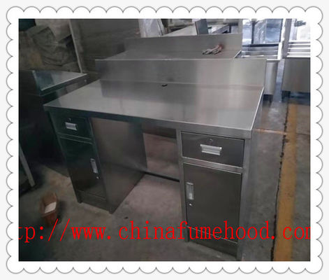 Buon prezzo Mobilia naturale del laboratorio di acciaio inossidabile di colore per stanza pulita chimica in linea