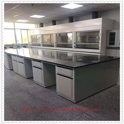 Buon prezzo Tabelle resistenti a prova di fuoco del laboratorio della mobilia/prodotto chimico del banco da lavoro del laboratorio in linea