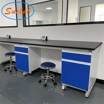 Buon prezzo Banco pratico blu della stazione di lavoro del laboratorio, Tabella di funzionamento multifunzionale del laboratorio in linea