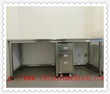 Buon prezzo bene durevole resistente dell'alcali del banco di laboratorio di acciaio inossidabile di 3000x750x850MM in linea