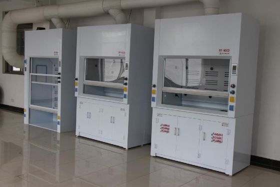 Buon prezzo Cappottole per fumi industriali PP, Cappottole di scarico per laboratorio per fabbriche di alimenti / metalli in linea