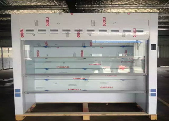 Buon prezzo Velocità dell'aria Ductless di Hood Cupboard 0.5m/S del vapore dei pp con il lavandino/rubinetto in linea