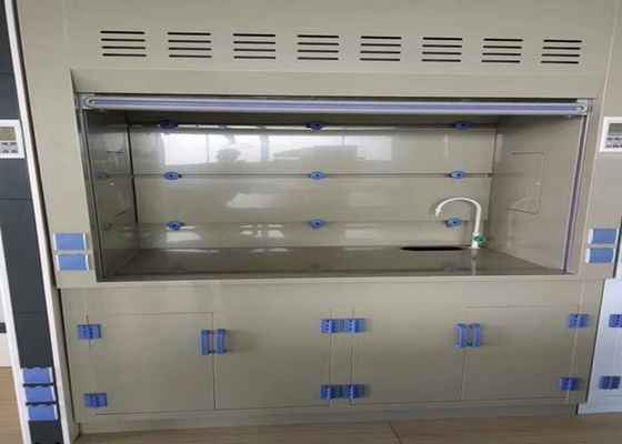 Buon prezzo Piano di lavoro di Hood Ventilation Cupboard Vertical Raising Sash pp del vapore del polipropilene in linea