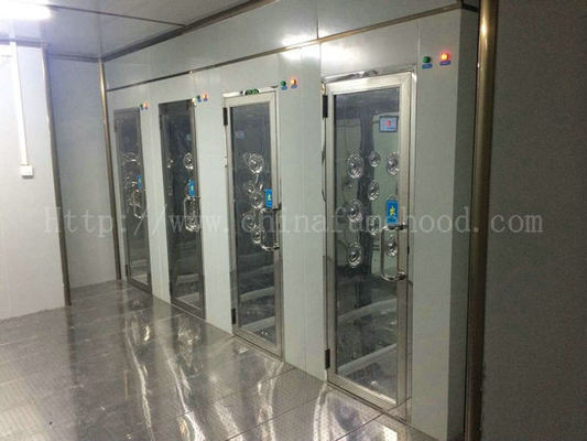 Buon prezzo La doppia cascata di particelle dell'interruttore di sicurezza dell'attrezzatura della stanza pulita della persona automatica si apre in linea