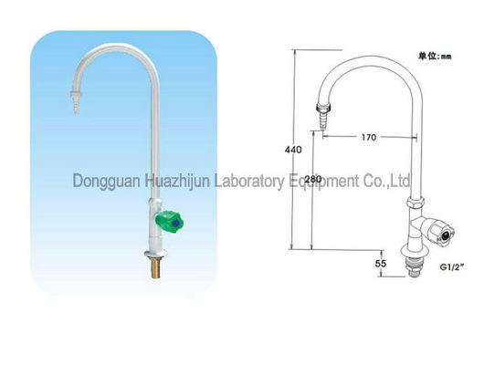 Buon prezzo Rubinetti di laboratorio a porta singola per desktop. Rubinetti di laboratorio per acqua. Rubinetti di laboratorio. in linea
