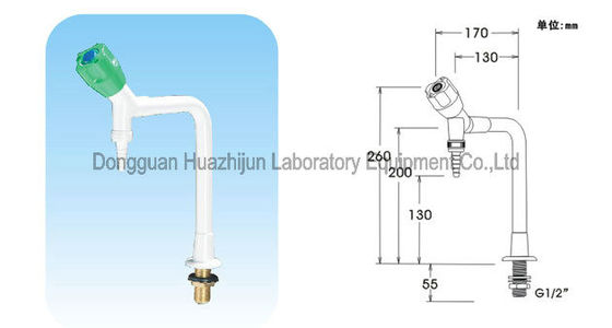Buon prezzo Vendita calda Single Port Faucet in ottone di laboratorio per buon prezzo e qualità in linea