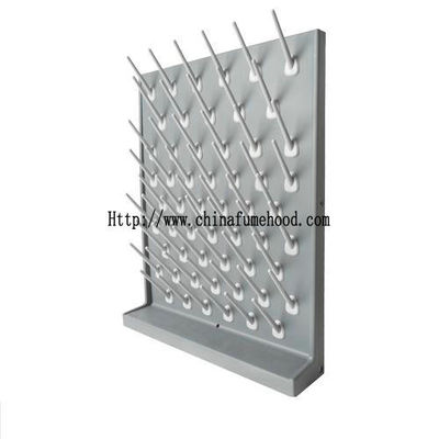 Buon prezzo Scaffale di gocciolamento di plastica chiudibile a chiave smontabile dei montaggi del laboratorio dei pp Pegboard in linea