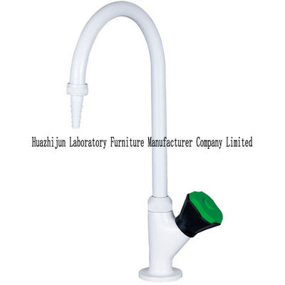 Buon prezzo Laboratorio di scienze a senso unico Rubinetti d'acqua Colletto di gallina Ponte montata Swing a 360 gradi in linea