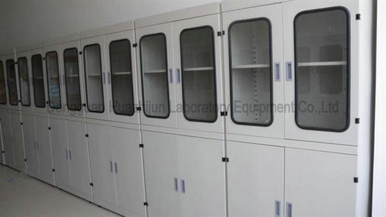 Buon prezzo Governi di stoccaggio resistenti del laboratorio del graffio, Governi di stoccaggio del reagente di altezza di 1800mm in linea