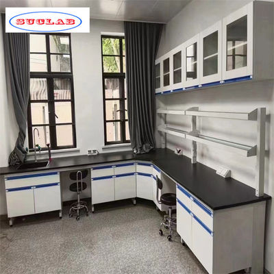 Buon prezzo Mobili di laboratorio di chimica in legno con design moderno per gli acquirenti per la scuola e l'ospedale in linea
