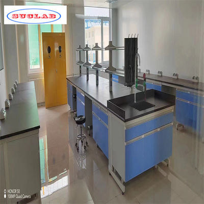 Buon prezzo Standard White Classic Laboratory Furniture Laboratory Workbenches Personalizzazione e flessibilità OEM/ODM in linea