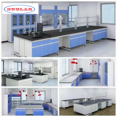 Buon prezzo Mobili di laboratorio chimici con struttura modulare ad installazione rapida in linea