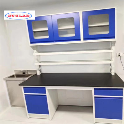 Buon prezzo Dimensioni standard Mobili di laboratorio versatili Casework di laboratorio per varie applicazioni scientifiche in linea