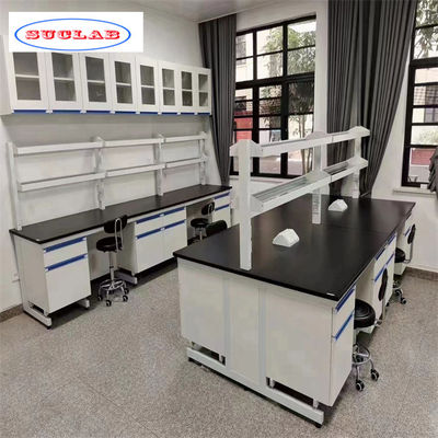 Buon prezzo Banchi da parete per laboratori di costruzione in acciaio destinati all'esportazione confezionati in compensato in linea