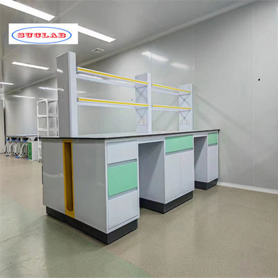Buon prezzo Acceptabile OEM/ODM Lab Island Bench con pacchetto di compensato per l'esportazione in linea