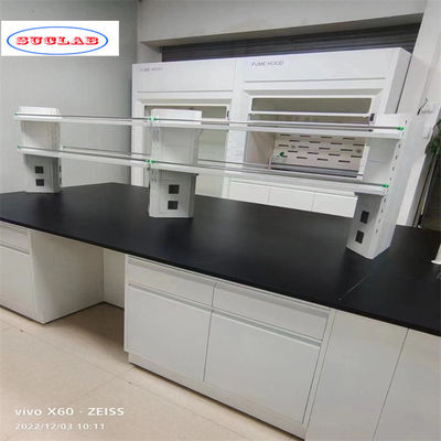 Buon prezzo Numero di rotaie blu standard banco di laboratorio di chimica tavolo da lavoro di laboratorio produttore per esperimenti accurati in linea