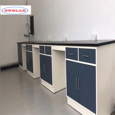 Buon prezzo Un banco di lavoro di laboratorio efficiente e pratico con cassetti di stoccaggio di 120 cm x 60 cm x 90 cm in linea