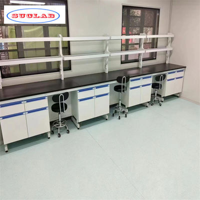 Buon prezzo Tavolo di sperimentazione di chimica versatile, capacità di carico di 80 kg e cassetti personalizzabili in linea