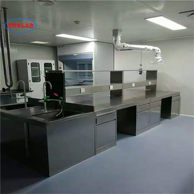 Buon prezzo Mobili di laboratorio professionali specializzati in 300 kg di capacità di carico e PP Worktop in linea
