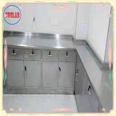 Buon prezzo Numero di disegnatori come disegno banco di laboratorio in acciaio inossidabile lucido con struttura integrata in linea