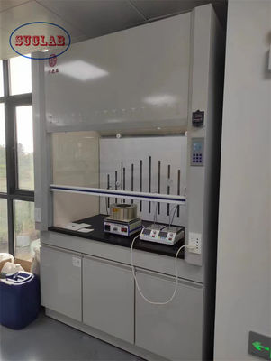 Buon prezzo Sistema di controllo manuale Illuminazione fluorescente Laboratorio Cappuccio di fumo Armadio di fumo di laboratorio in linea